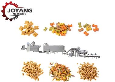 الفولاذ المقاوم للصدأ صنع وفقا لطلب الزّبون dry dog ​​طعام يجعل آلة خطّ 140-160 kg / h