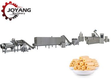120-150kg / h الأساسية ملء وسادة وجبة خفيفة خط إنتاج نفث الذرة ماكينة