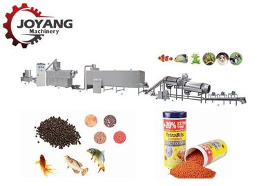 150-1500kg / H العائمة بيليه تغذية الأسماك ماكينة خط إنتاج أغذية الحيوانات الأليفة منتفخ