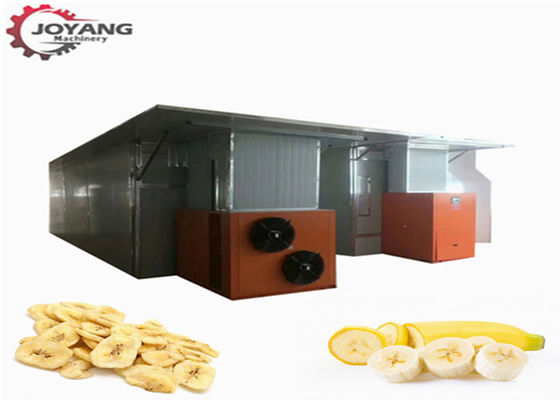 4 طن / دفعة الفاكهة الموز مجفف الهواء الساخن آلة مضخة آلة التجفيف