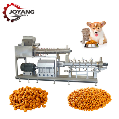 ماكينة صنع أغذية القطط والكلاب الأليفة التجارية الجافة من الفولاذ المقاوم للصدأ